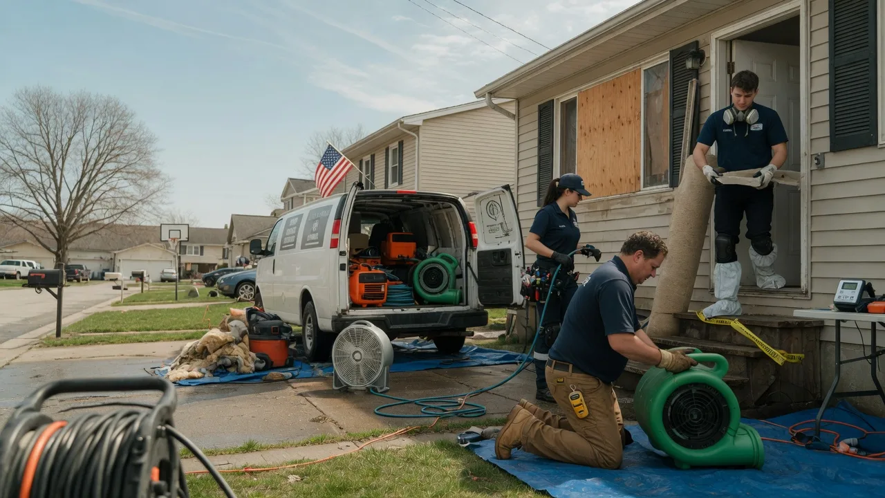 Water Damage Restoration in Pittsburg, MO near me